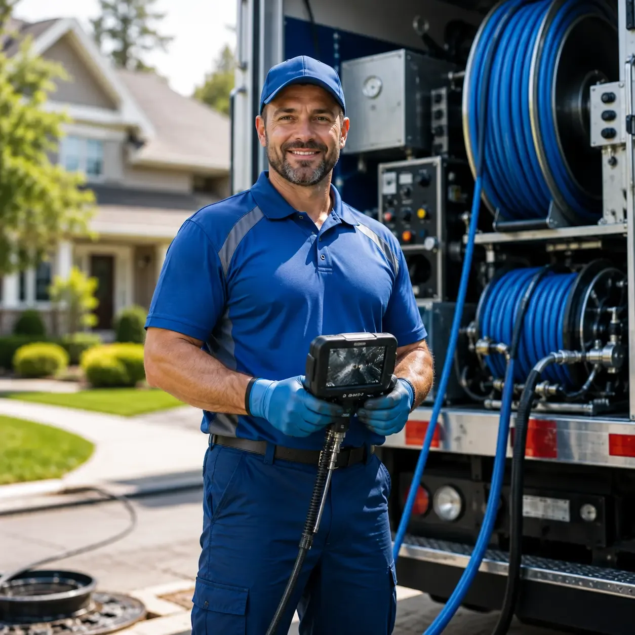 Local outdoor drain cleaning specialists in Melvin, TX